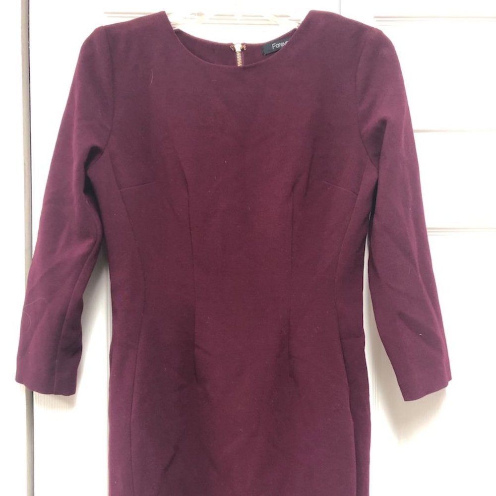 Long Sleeve Sheath Dress